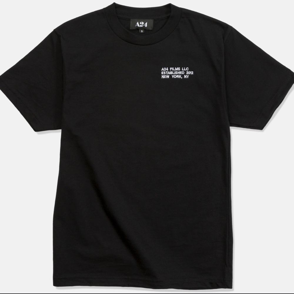 Black original a24 T-Shirt unisex